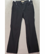 Jolt Bootcut Jeans Girls Size 14 Black Denim Rayon Pockets Mid Rise Flat... - $18.45