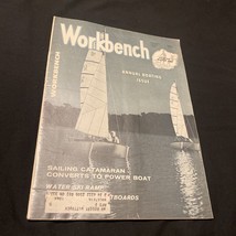 Workbench March April 1961 Magazine Annual Boating Issue Vintage flaws - £5.63 GBP