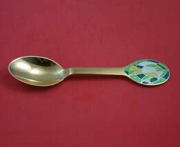 Christmas Spoon by A. Michelsen Danish Sterling Silver Teaspoon 1980 The Mask - £100.01 GBP