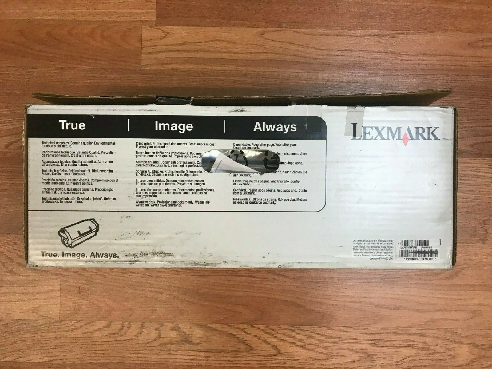 LEXMARK 24B6015 (K) FOR M5155/M5163/M5170/XM5163/XM5170/XM5263 Same Day