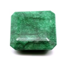 577.8Ct Natural Brazilian Green Emerald Square Cut Faceted Gemstone - £145.61 GBP