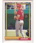 M) 1992 Topps Baseball Trading Card - Rex Hudler #47 - €1,68 EUR