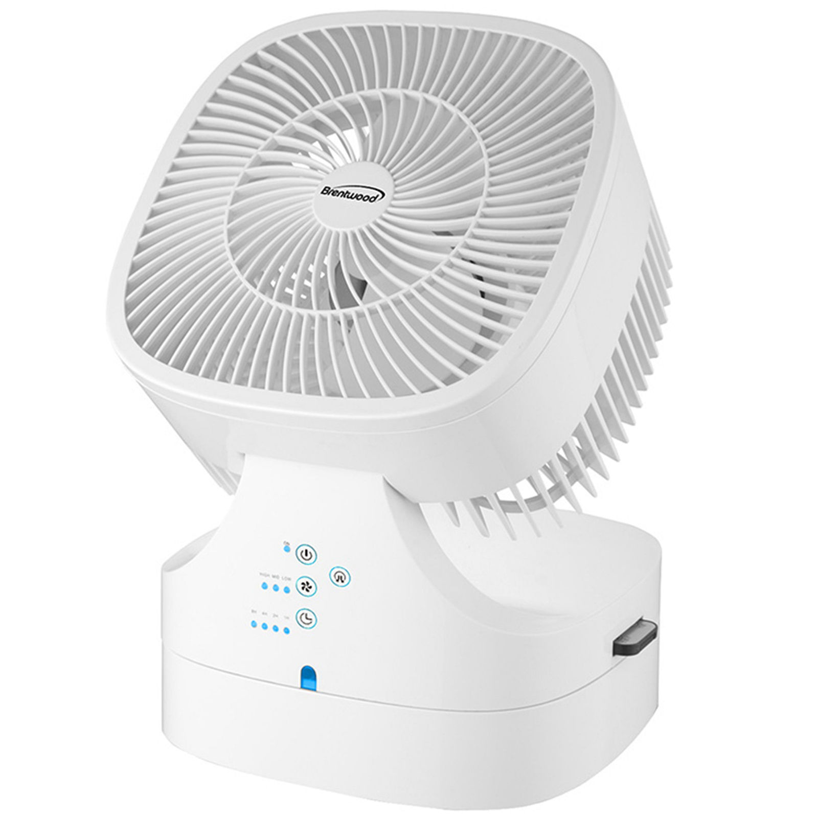 Brentwood 8 Inch Three Speed Oscillating Desktop Fan with Remote Control... - $94.91