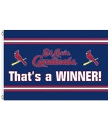 St Louis Cardinals Thats A Winner Banner Flag 3x5ft - $18.00