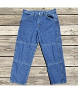 Draggin Jeans Kevlar Lined Motorcycle Biker Riding Blue Denim Double Kne... - $57.00