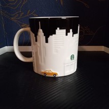 Starbucks 2012 New York City 3D Large Black and White Collector Series Mug Cup - £14.90 GBP