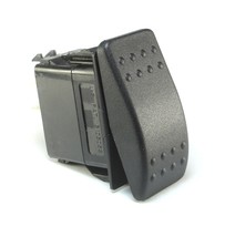 1pc Carling Basic MOMENTARY (ON)/OFF Rocker Switch SPST,  20A 12VDC 2PIN... - $14.75