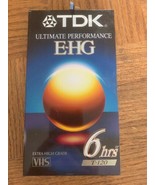 TDK T120 6 Hours VHS - $12.06 CAD