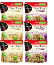 Ka-Me Egg &amp; Mushroom Fried Rice, Ready To Eat in 2 Minutes, Variety 6-Pack - $39.55