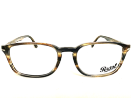 New Persol 3161-V 1049 Havana 52mm Rx Men&#39;s Eyeglasses Frame  - £144.83 GBP