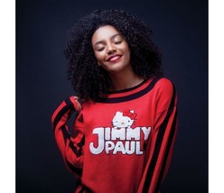 Sanrio Hello Kitty x Jimmy Paul Colorblock Sweater (Size M, L) NEW W TAG - £66.60 GBP