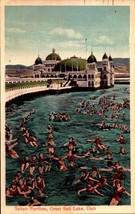 Saltair Pavilion, Great Salt Lake - Utah- 1928 Vintage Postcard BK58 - £3.09 GBP