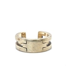 Vtg Sterling Signed Uno a Erre O.P. Orlandini Rare Modern Abstract Ring sz 7 1/2 - £67.25 GBP