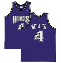 Chris Webber Autographed &quot;Hof 21&quot; Sacramento Kings Authentic Jersey Fanatics - $819.00