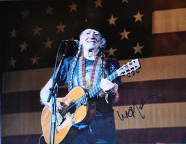 Willie Nelson Signed Photo - Shotgun Willie - Red Headed Stranger - Stardust - 1 - £164.34 GBP