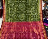 sambalpuri handloom wedding full tissues silk saree - $781.11