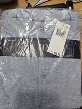GAP Men&#39;s 2-Pc. Heathered Henley Shirt &amp; Shorts Pajama/Lounge Set Size L... - $401.74 MXN