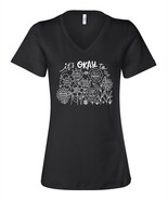 It&#39;s Okay to Not be OK Boho T-Shirt, Flowers Motivational, Inspirational... - $26.88 CAD+