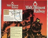 MidContinent Railway Brochure North Freedom Wisconsin 1996 - $11.88