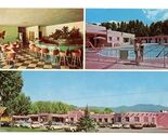 Kachina Lodge &amp; Motel Postcard Taos New Mexico - $9.90