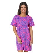 Lilly Pulitzer Women&#39;s Rosen Dress Passion Fruit Pink Wild Nights Small - £86.88 GBP