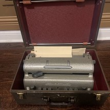 Perkins Brailler - Braille Typewriter - David Abraham With Box Not Fully... - $179.96