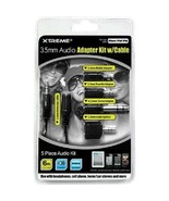 Xtreme 3.5mm Audio Cable with Adapter Kit - 5 Pieces - 50655 - $149.76 MXN