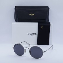 Celine CL40165U 17A Shiny Palladium/Smoke 50-20-145 Sunglasses New Authe... - £186.34 GBP