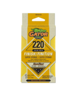 GATOR Premium Super Sanding Sponge, 220 Grit Very Fine  1 Pack New - $5.99