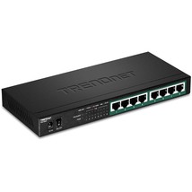 TRENDnet 8-Port Gigabit PoE+ Switch, 120W PoE Power Budget, 16Gbps Switching Cap - £159.32 GBP