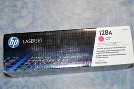 HP CE323A Magenta 128A Toner Cartridge New Genuine SEALED BOX - $706.36 MXN