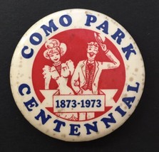 Como Park Centennial Button Pin 1873 - 1973 Minnesota Pinback 2.25&quot; - £11.79 GBP