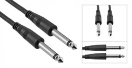 100&#39; ft MONO CABLE 1/4&quot; male to 1/4&quot; male M/M Patch connect Neutron Star... - $29.73