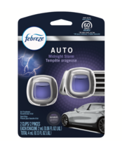 Febreze Car Air Freshener Vent Clip, Midnight, Pack of 2, .07 Fl. Oz. Each - £9.45 GBP