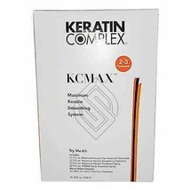 Keratin Complex KCMAX Try Me Maximum Keratin Smoothing System 3oz-Kit 21... - £60.68 GBP