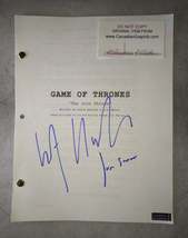 Kit Harington Hand Signed Autograph Game Of Thrones Script - £120.19 GBP