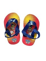 Licensed Boys Flip Flop Sandal For Pool or Beach (Orange, 1/2 baby) - $3.99