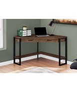 Monarch Specialties I 7504 42 in. Brown Reclaimed Wood Corner Computer Desk - $540.38