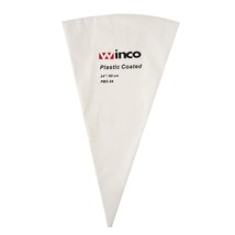 Winco PBC-24 Pastry Bag Cotton with Plastic Coating, 24-Inch,White,Medium - £10.21 GBP