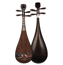 Pipa wenge colorful Fairy Painting Chinese string instruments - $639.00