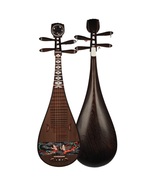 Pipa wenge colorful Fairy Painting Chinese string instruments - $639.00