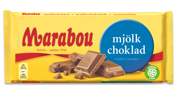 Marabou CHOCOLATE Bars various 180-200g Made in Sweden - $6.99