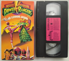 VHS Mighty Morphin Power Rangers - No Clowning Around (VHS, 1993) - £10.29 GBP