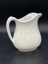 TEPCO Table White Pitcher USA Restaurant Ware 6&quot; - £14.00 GBP