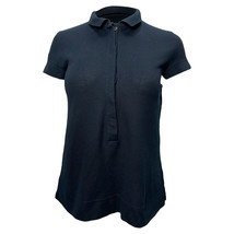 Akris Piqué Polo Shirt In Cotton Women Black Size 7 - $108.30