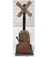 Vintage Marx Toys Mar Lines Railroad Crossing Bell Made In USA - $279.97 MXN