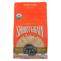 Lundberg Family Farms Organic Short Grain Brown Rice - Case Of 6 - 2 Lb. - £61.13 GBP