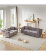 FX Modern 3+2 Sofa: Solid Wood Frame for Living Room, Apartment &amp; Office - $1,687.41 CAD