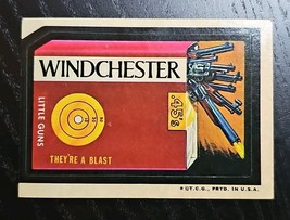 Topps Wacky Packages Windchester 3rd Series 1973 Sticker Vintage Original - $20.33 CAD
