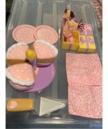 2007 Playskool Rose Petal Birthday Celebration Set *Pre-Owned/No Box* zz1 - $494.79 MXN